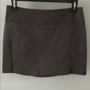 Dark grey mini skirt